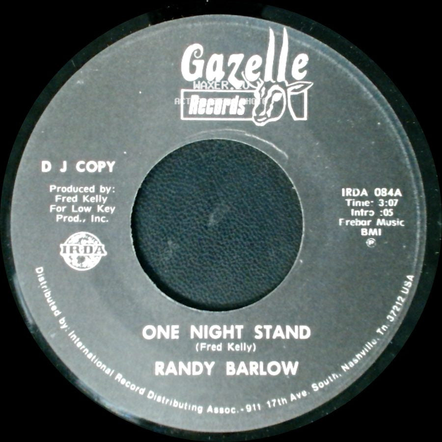 Randy Barlow - One Night Stand / One Night Stand side B