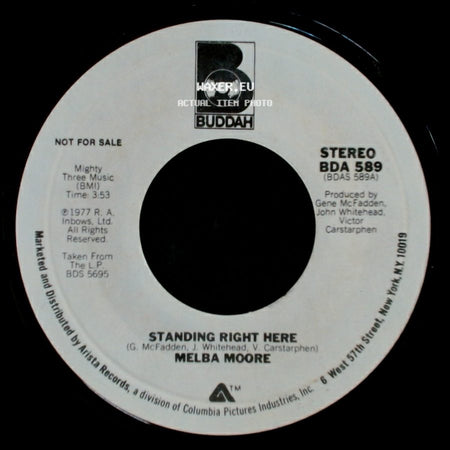 Melba Moore - Standing Right Here / Standing Right Here side A