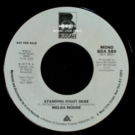 Melba Moore - Standing Right Here / Standing Right Here side B