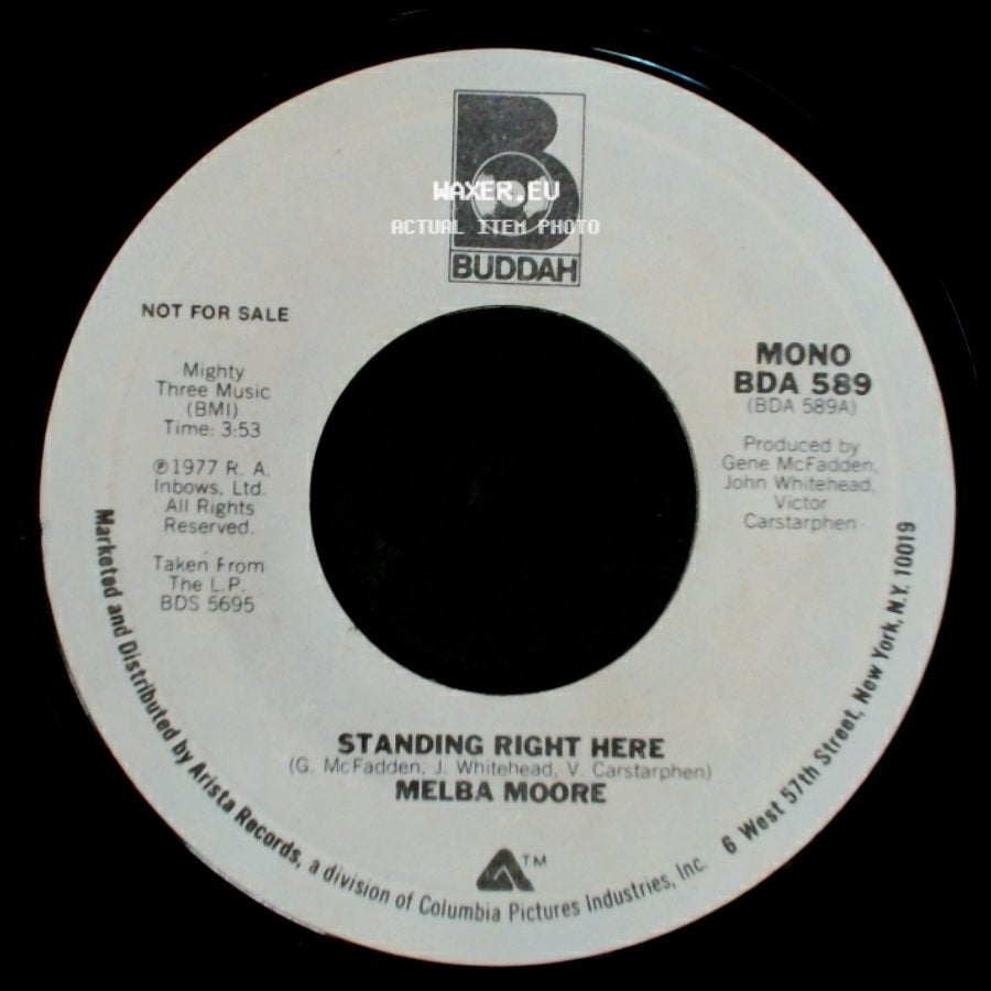 Melba Moore - Standing Right Here / Standing Right Here side A