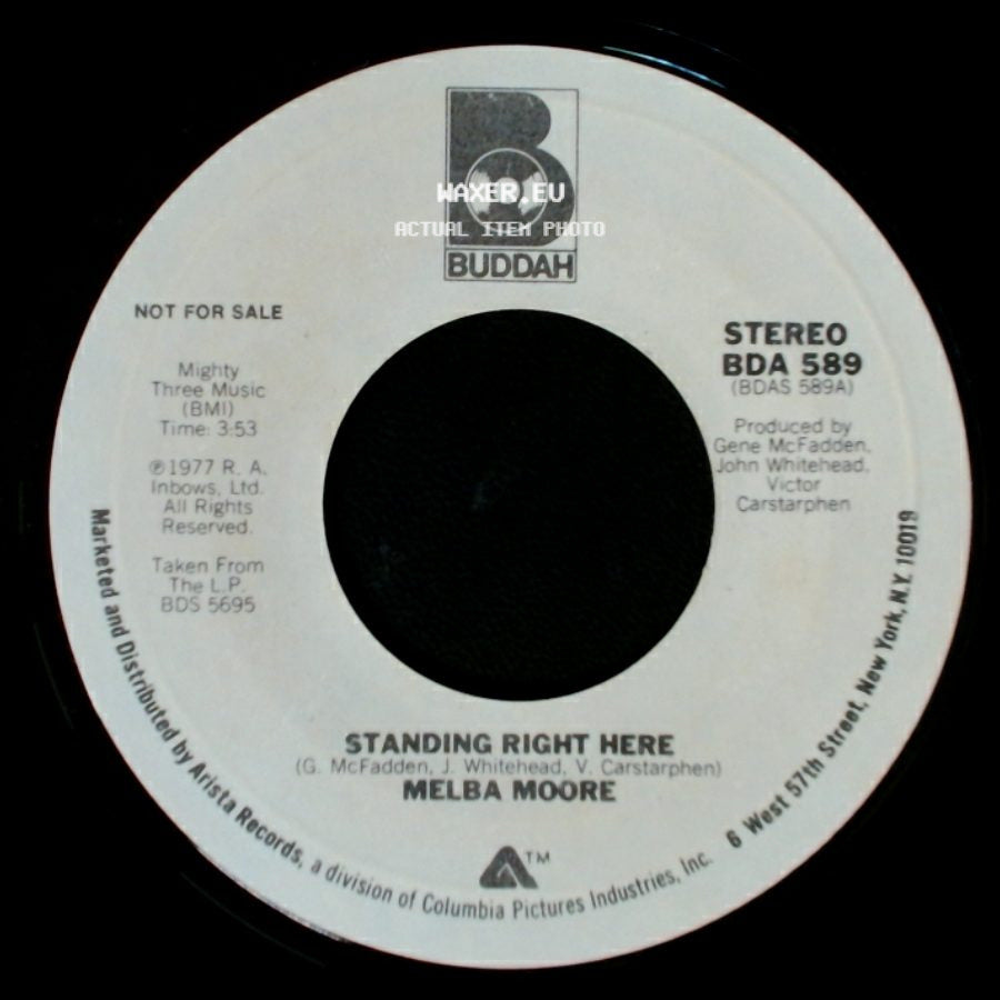 Melba Moore - Standing Right Here / Standing Right Here side B