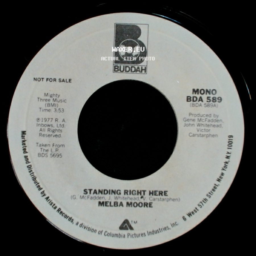 Melba Moore - Standing Right Here / Standing Right Here side A