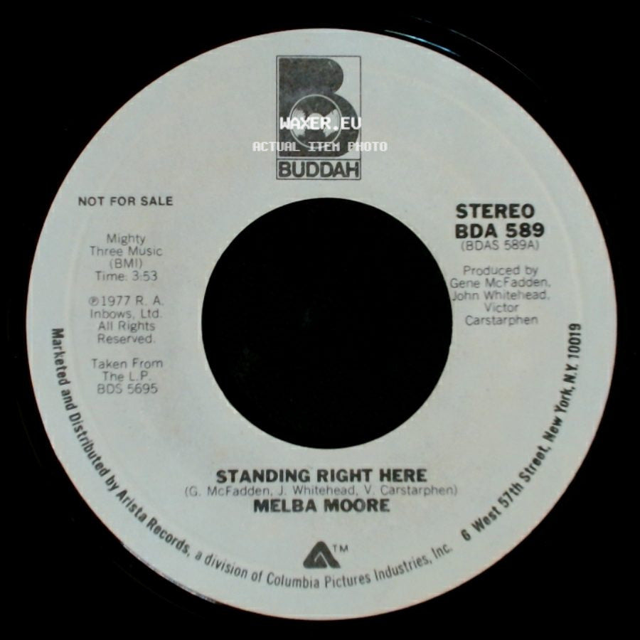Melba Moore - Standing Right Here / Standing Right Here side B