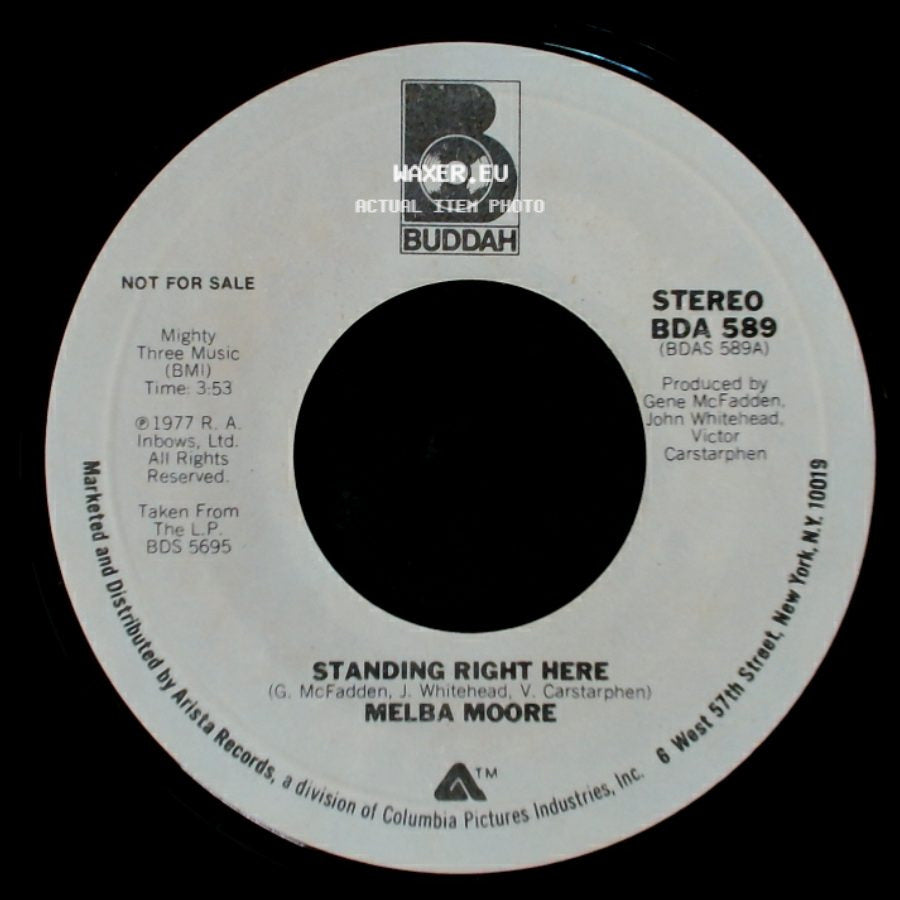 Melba Moore - Standing Right Here / Standing Right Here side B