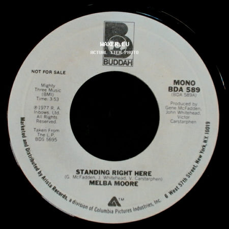 Melba Moore - Standing Right Here / Standing Right Here side A