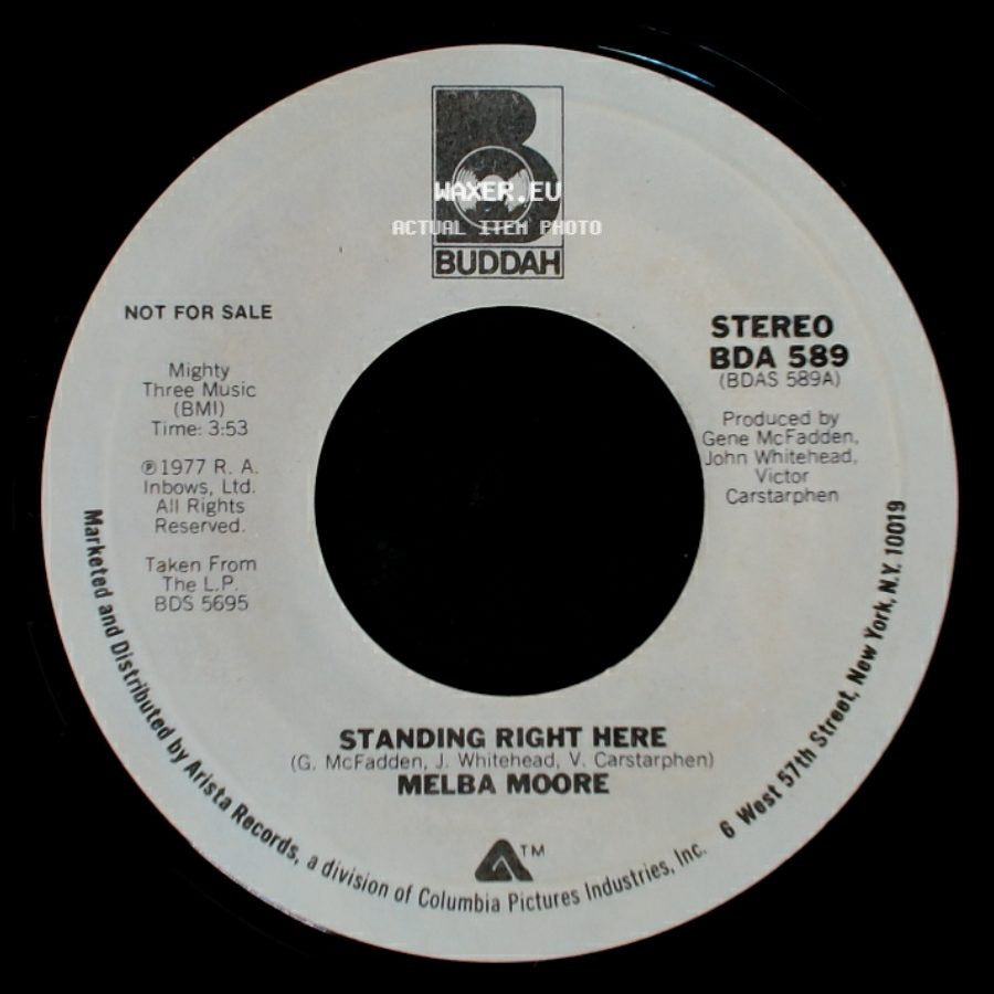 Melba Moore - Standing Right Here / Standing Right Here side B