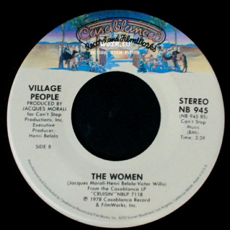 Village People - Y.M.C.A. / The Women side B
