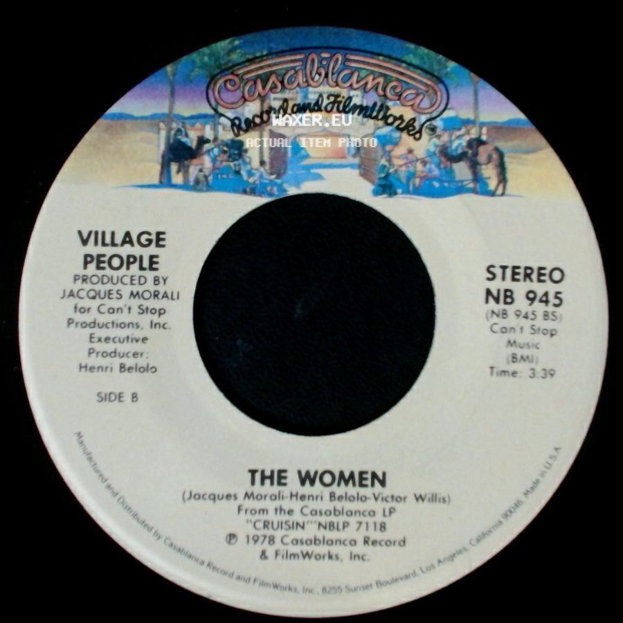 Village People - Y.M.C.A. / The Women side B