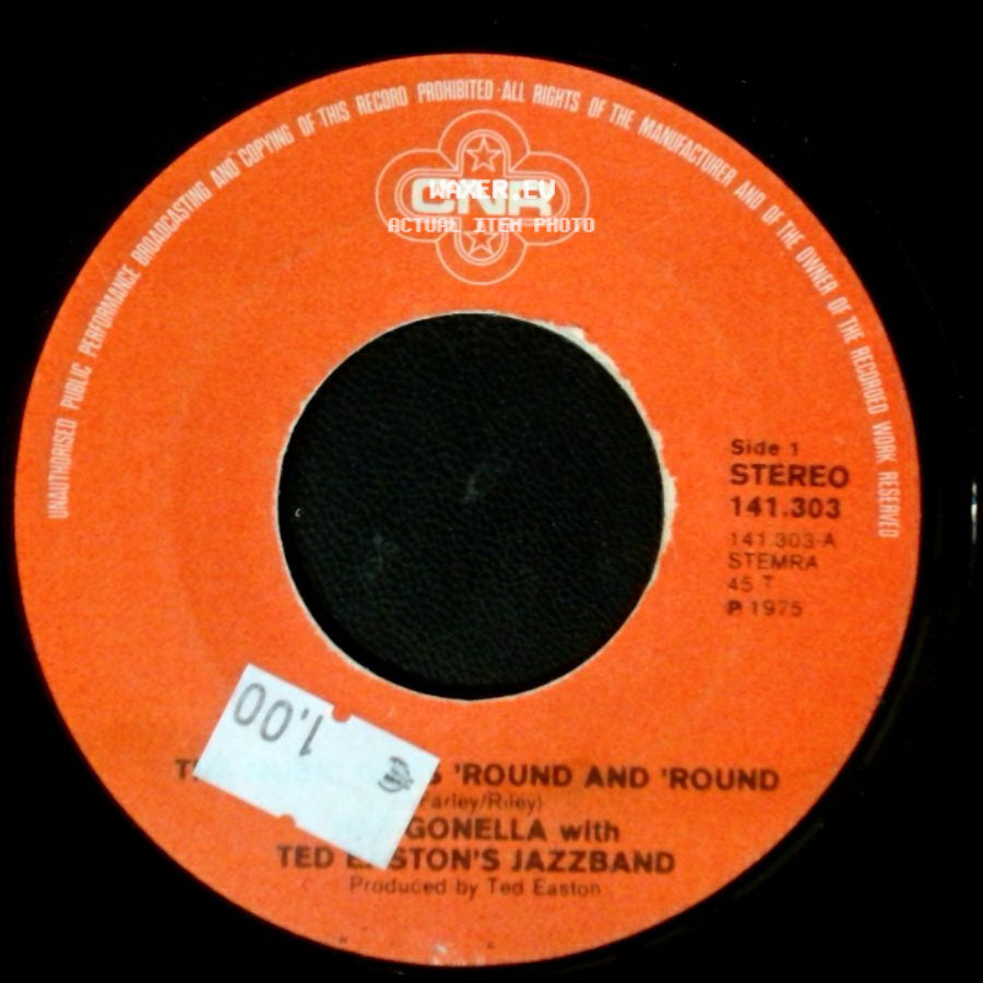 Nat Gonella With Ted Easton's Jazzband - 'round And 'round / Blueberry Hill side A