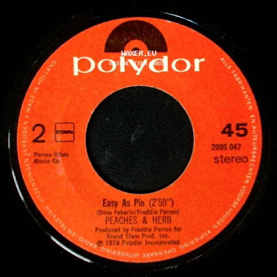 Peaches & Herb - Easy As Pie / Reunited side A
