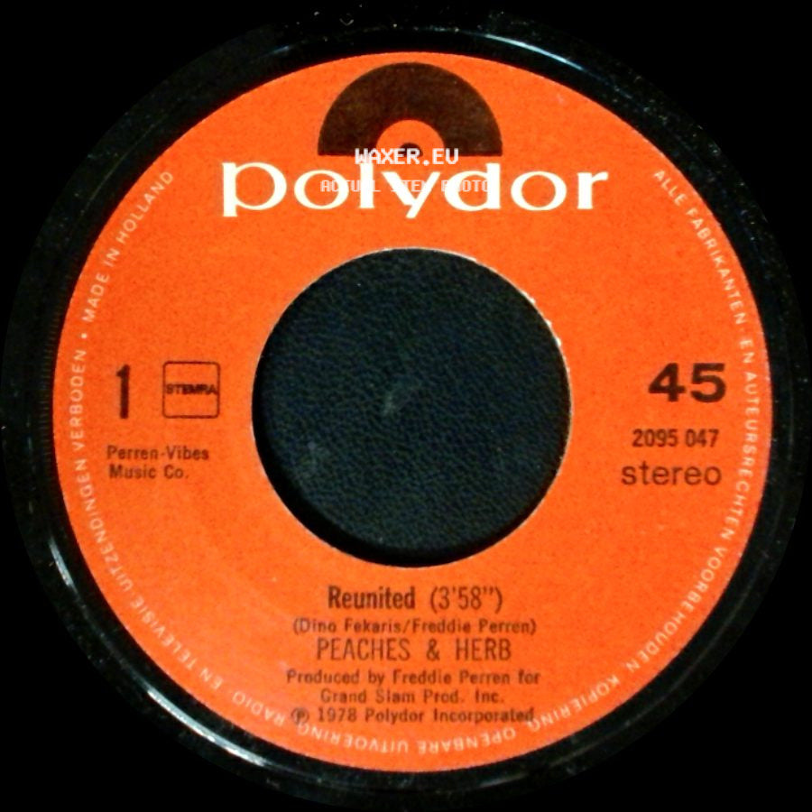 Peaches & Herb - Easy As Pie / Reunited side B