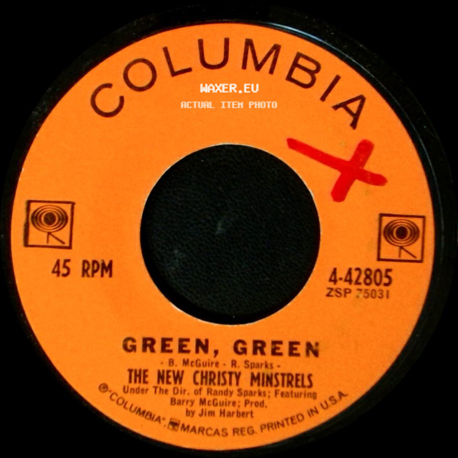 The New Christy Minstrels - The Banjo / Green, Green side B