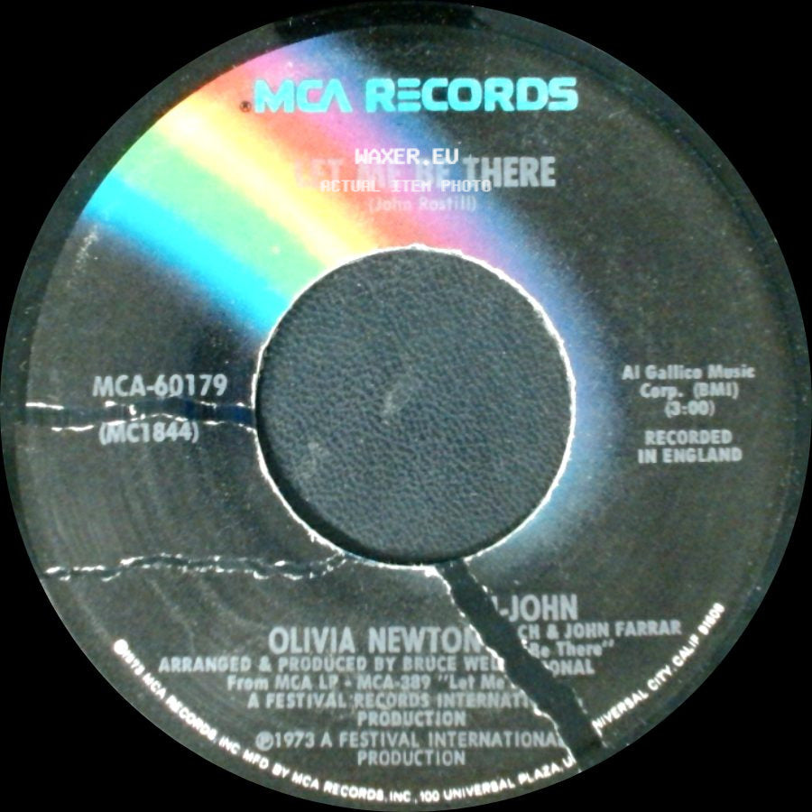 Olivia Newton-John - I Honestly Love You / Let Me Be There side B