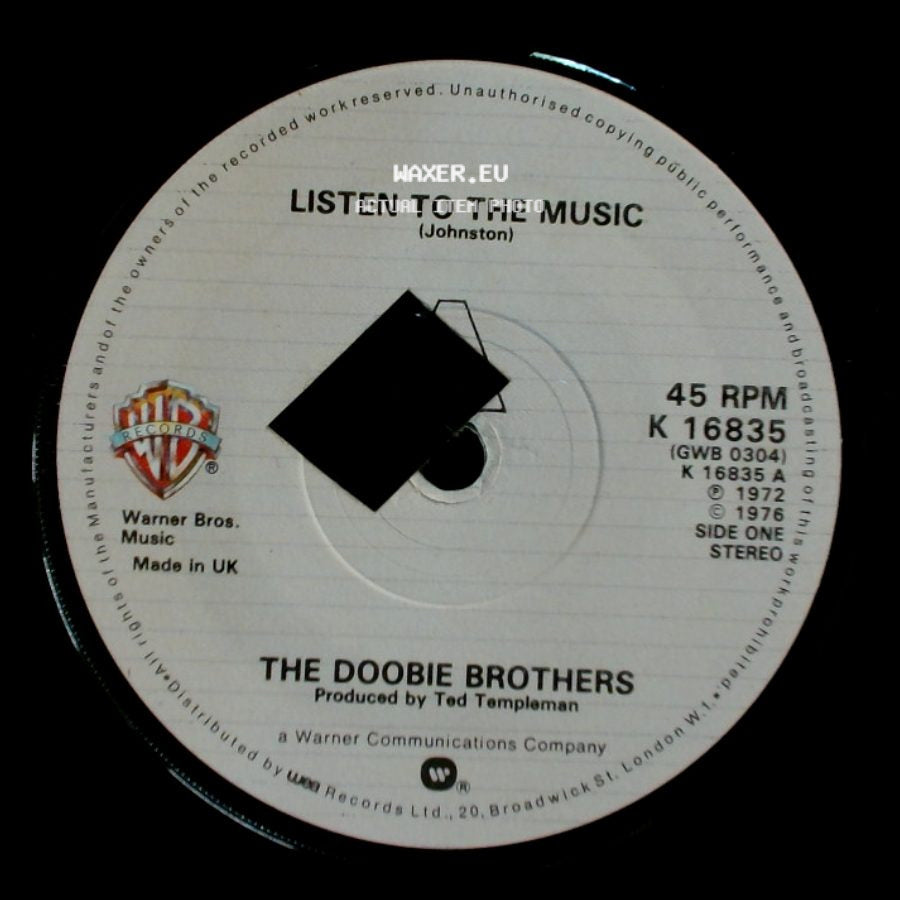 The Doobie Brothers - Listen To The Music / Long Train Running side A