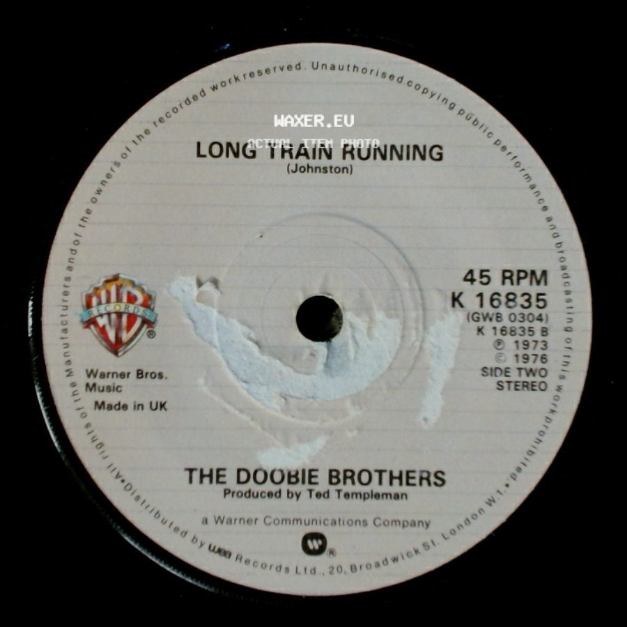 The Doobie Brothers - Listen To The Music / Long Train Running side B