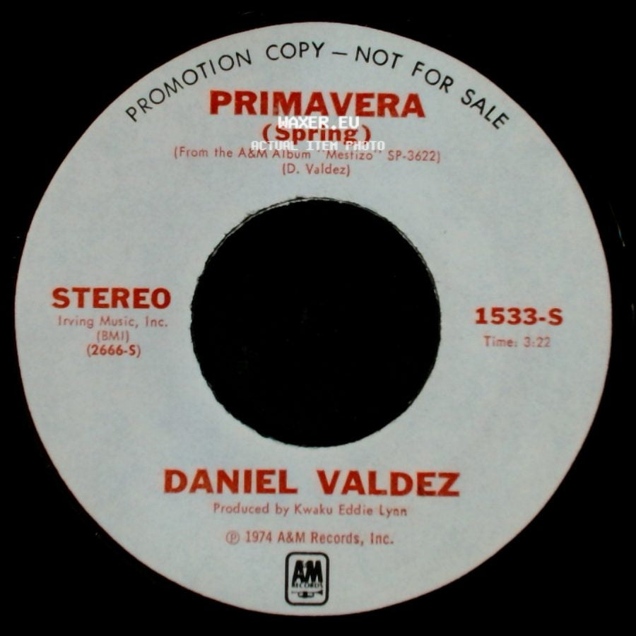 Daniel Valdez - Primavera (Spring) / Primavera (Spring) side A