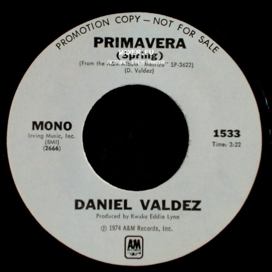 Daniel Valdez - Primavera (Spring) / Primavera (Spring) side B