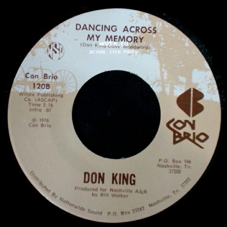 Don King - She's The Girl Of My Dreams / Dancing Across My Memory side B