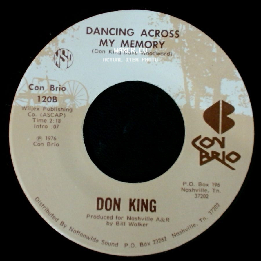Don King - She's The Girl Of My Dreams / Dancing Across My Memory side B