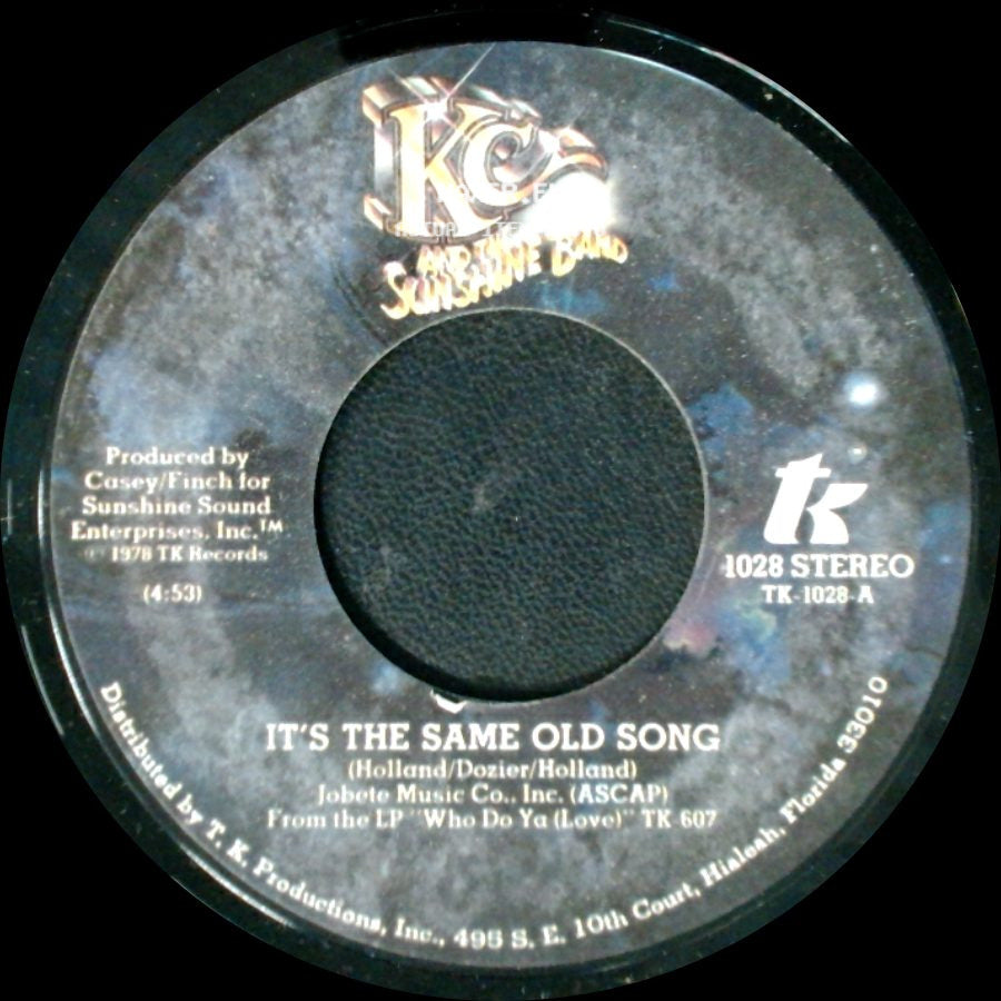 Kc And The Sunshine Band - It's The Same Old Song / Let's Go Party side A