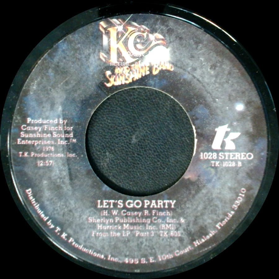 Kc And The Sunshine Band - Let's Go Party / It's The Same Old Song side A