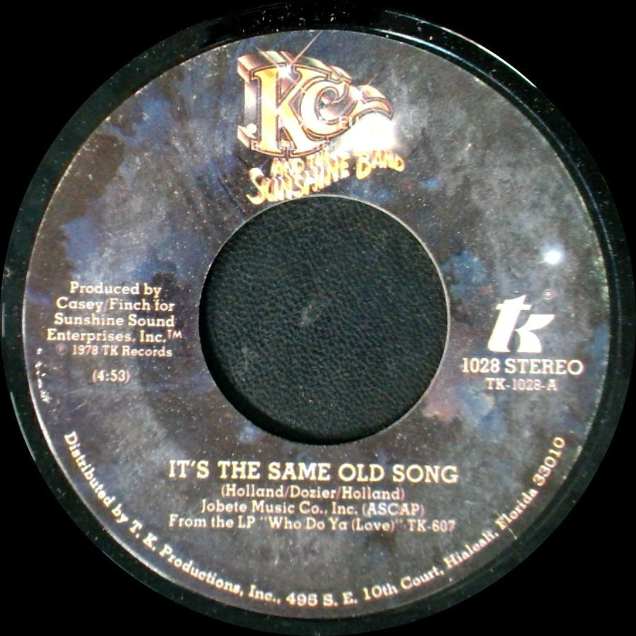 Kc And The Sunshine Band - It's The Same Old Song / Let's Go Party side A