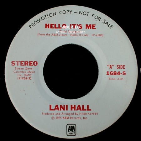 Lani Hall - Hello It's Me / Wheelers And Dealers side A