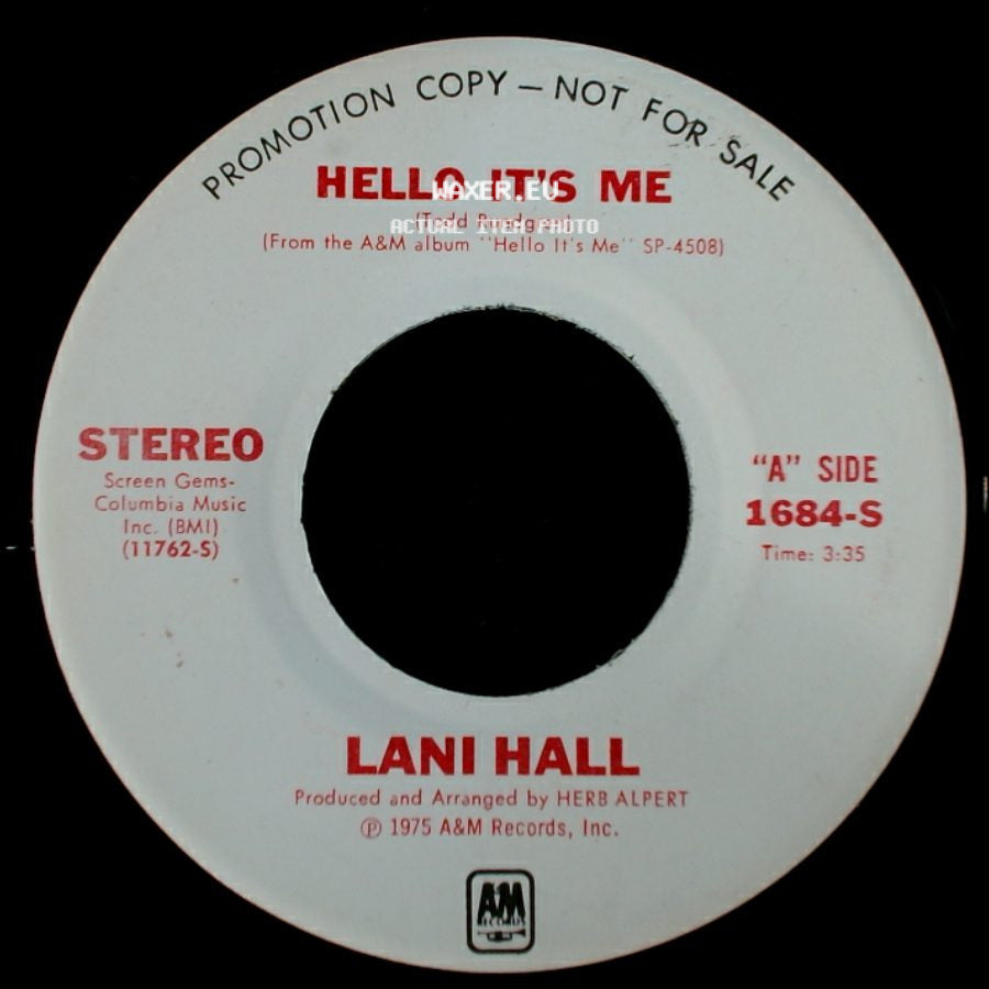 Lani Hall - Hello It's Me / Wheelers And Dealers side A