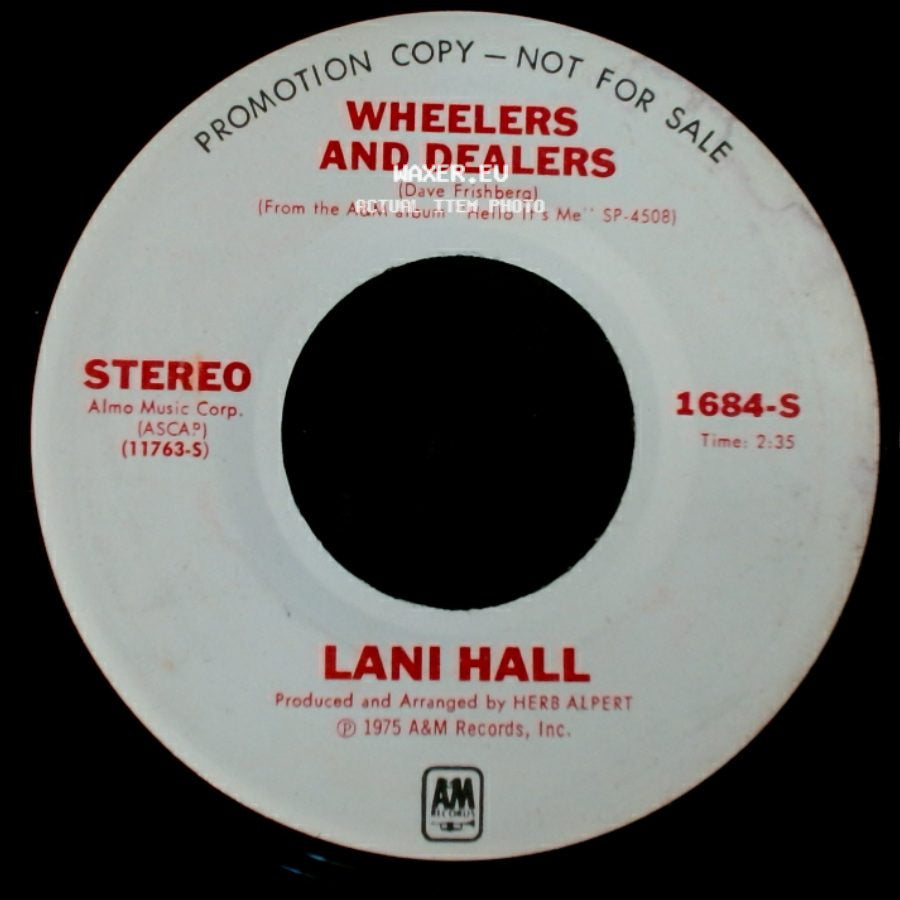Lani Hall - Wheelers And Dealers / Hello It's Me side A
