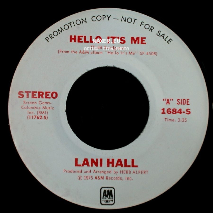 Lani Hall - Wheelers And Dealers / Hello It's Me side B
