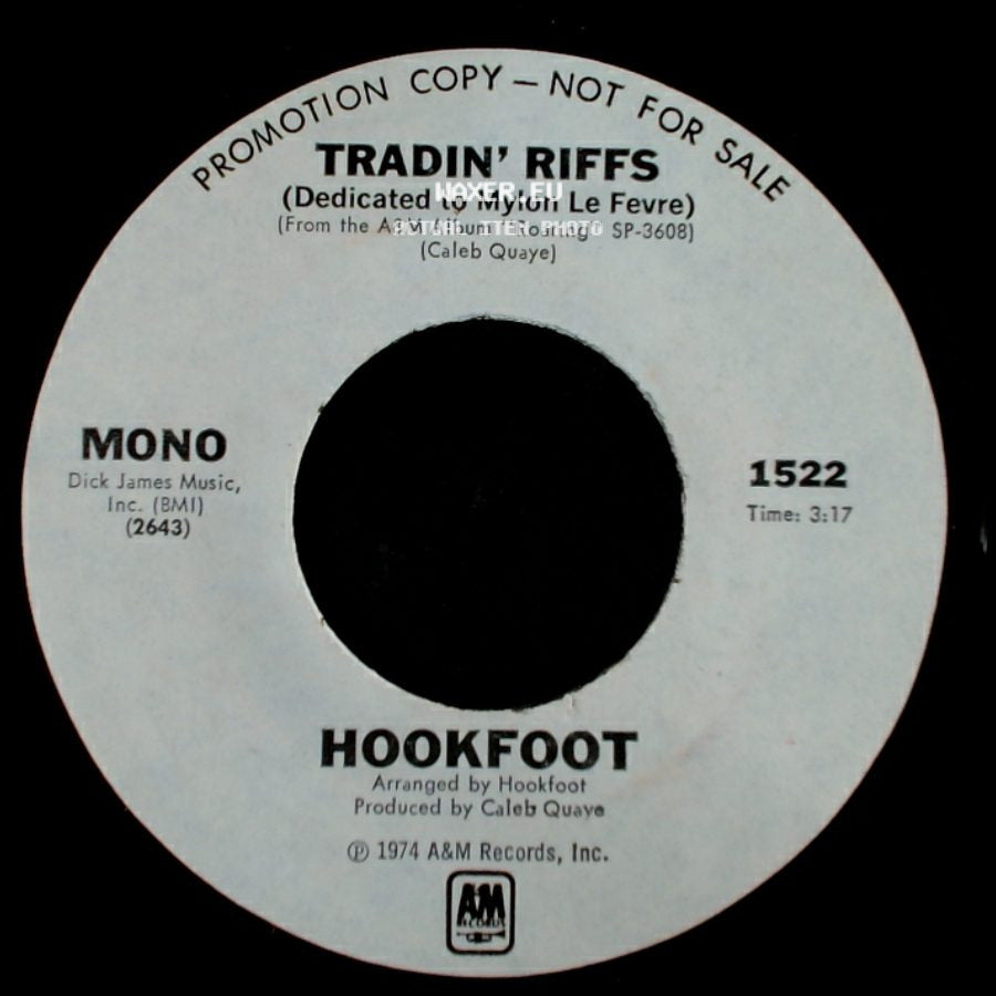 Hookfoot - Tradin' Riffs / Tradin' Riffs side A