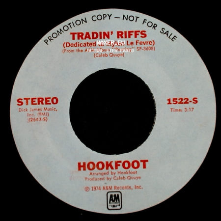 Hookfoot - Tradin' Riffs / Tradin' Riffs side B