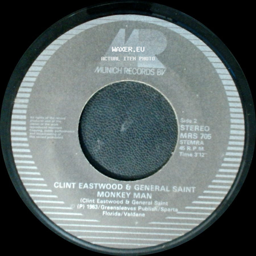 Clint Eastwood & General Saint - Stop That Train / Monkey Man side B