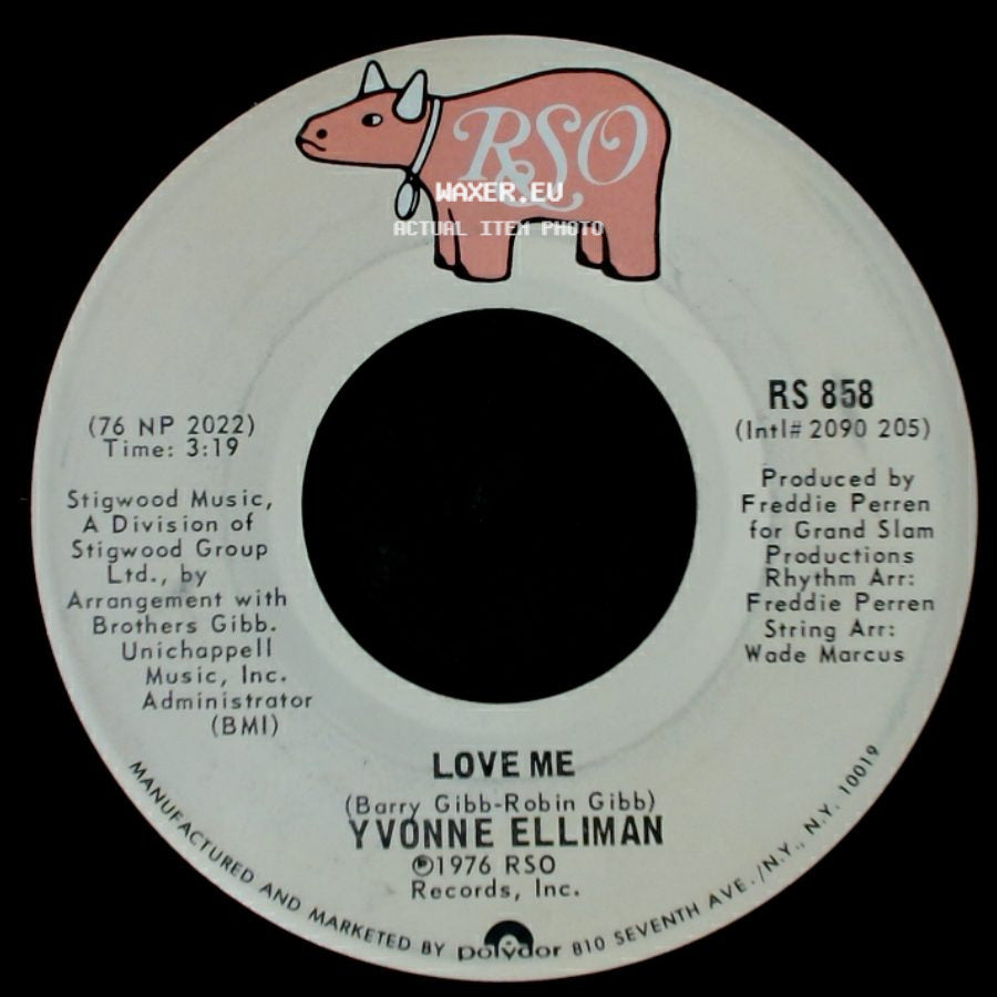 Yvonne Elliman - Love Me / (I Don't Know Why) I Keep Hangin' On side A
