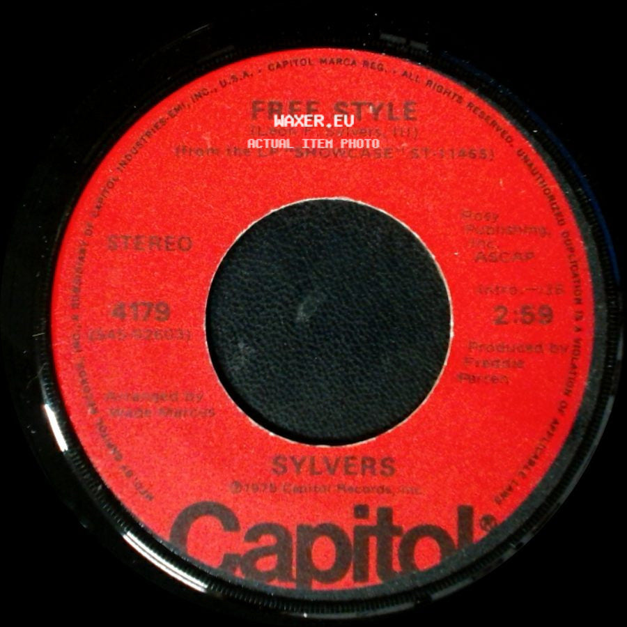 Sylvers - Boogie Fever / Free Style side B