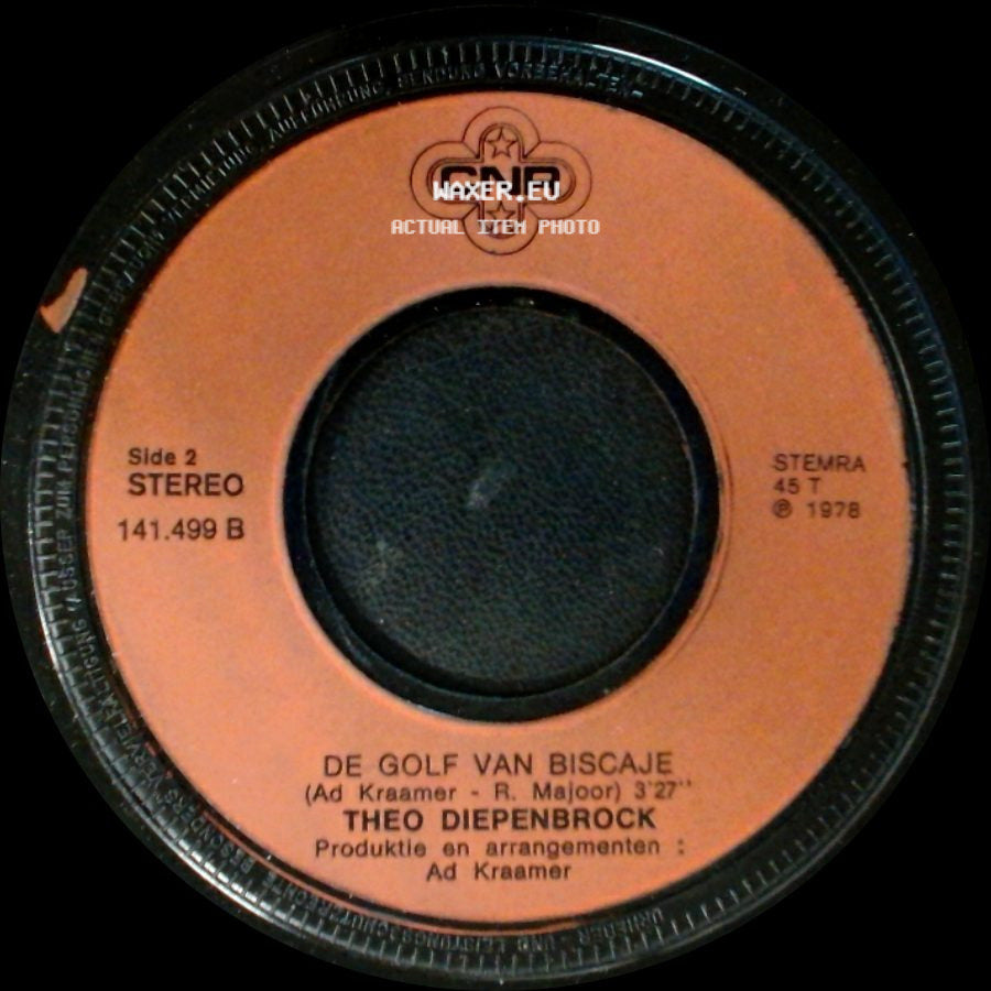 Theo Diepenbrock - Aan De Bar (Billy Joe) / De Golf Van Biscaje side B