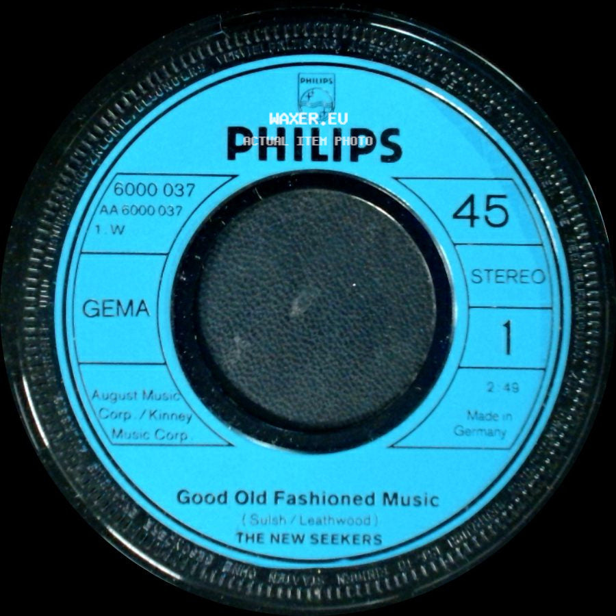 The New Seekers - Good Old Fashioned Music / Sweet Louise side A