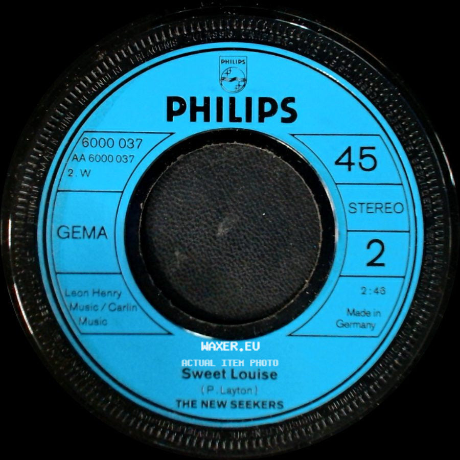 The New Seekers - Good Old Fashioned Music / Sweet Louise side B