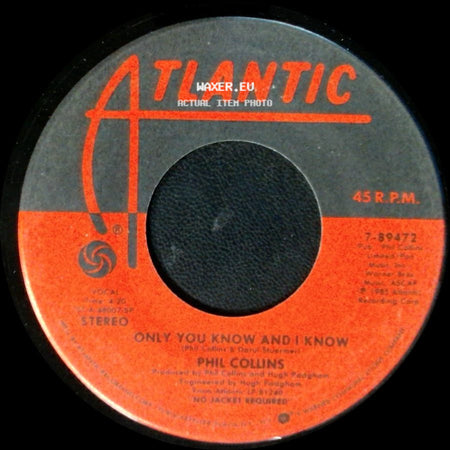 Phil Collins - Only You Know And I Know / Take Me Home side A
