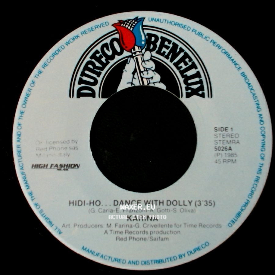 Karina - Hidi-Ho... Dance With Dolly / Hidi-Ho... Dance With Dolly (Instr.) side A