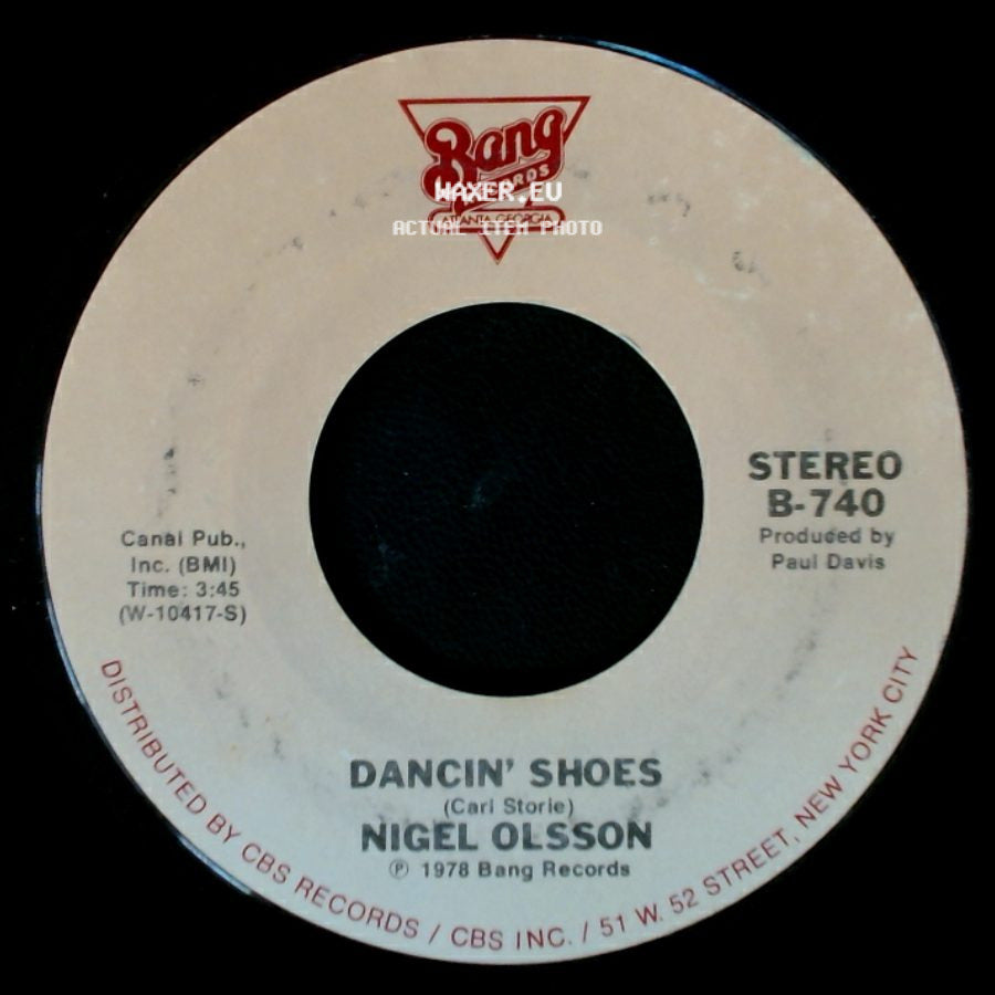 Nigel Olsson - Living In A Fantasy / Dancin' Shoes side B