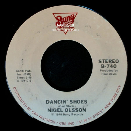 Nigel Olsson - Living In A Fantasy / Dancin' Shoes side B