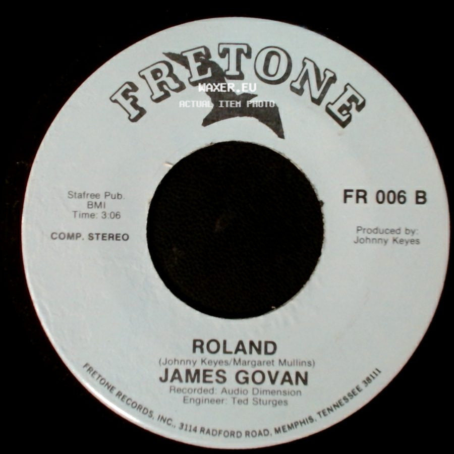 James Govan - Frumpy / Roland side B
