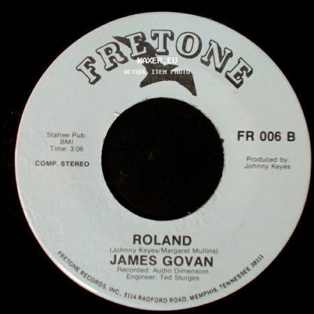 James Govan - Frumpy / Roland side B