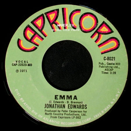 Jonathan Edwards - Sunshine / Emma side B
