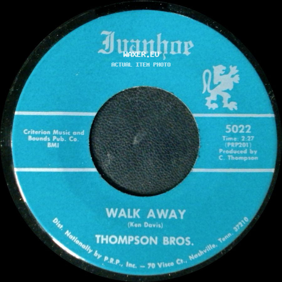 Thompson Bros. - Walk Away / Faded Love side A