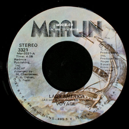 Voyage - Lady America / Scotch Machine side A