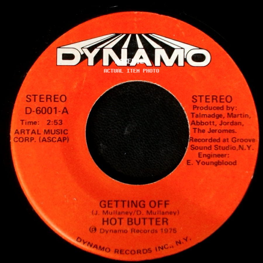 Hot Butter - Getting Off / Getting On side A