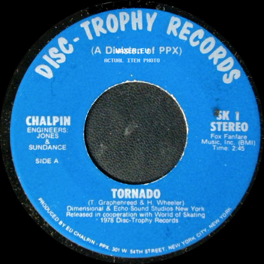 Chalpin / Chalpin Presents Knight 'en Day - Tornado / Disco Dip side A