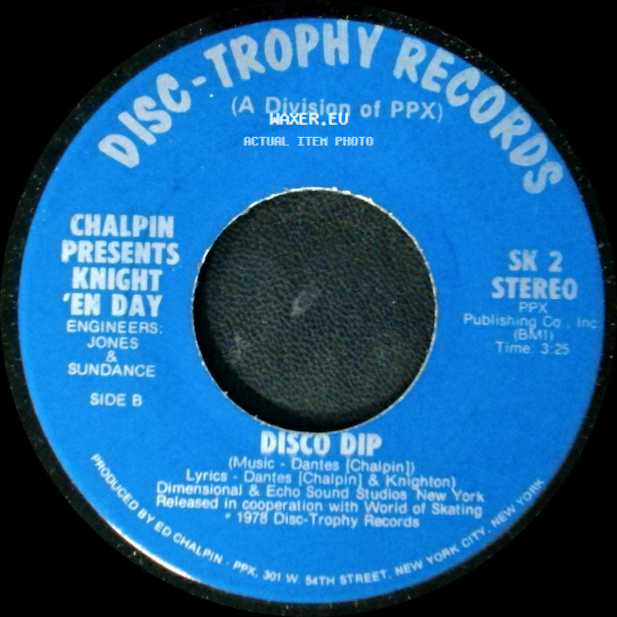 Chalpin / Chalpin Presents Knight 'en Day - Tornado / Disco Dip side B